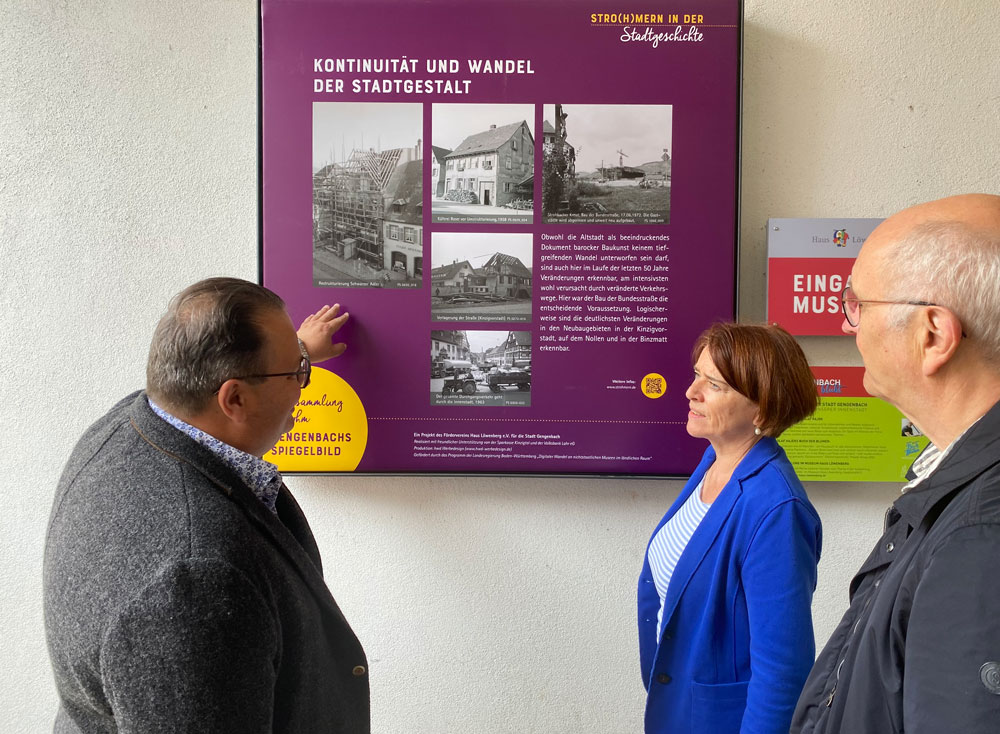 Besuch aus dem Wissenschaftsministerium in Stuttgart